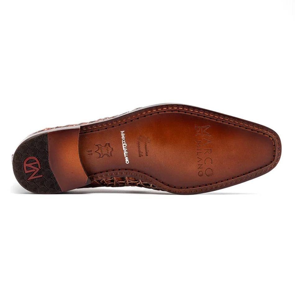 Marco Di Milano Trento Caiman Crocodile Loafers