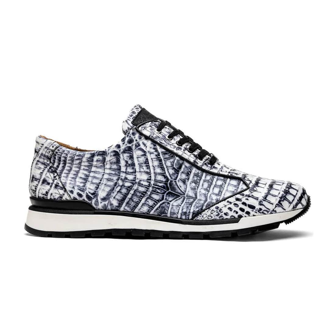 Marco Di Milano Alonzo Caiman Crocodile Sneakers