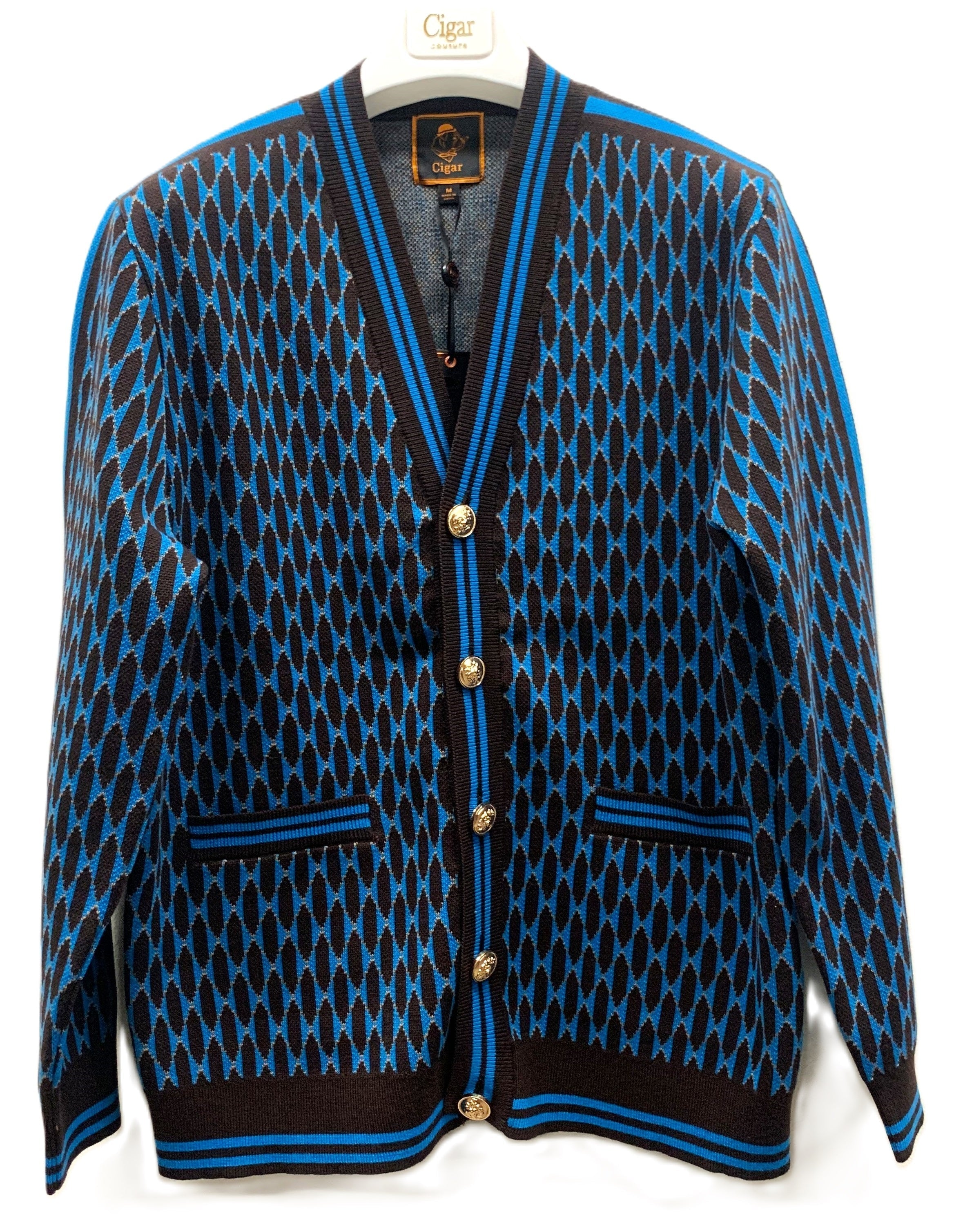 Cigar Couture Cardigan Sweater in Brown