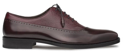 Mezlan Postdam Calfskin Burgundy Dress Shoe