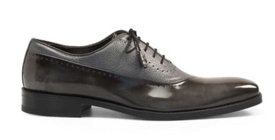Postdam Calfskin Grey by Mezlan, Made in Spain