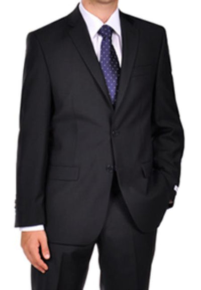 Mix and Match Suits Dark Navy Blue Suit For Men Tonal Stripe ~ Pinstripe Dress Suit Separates