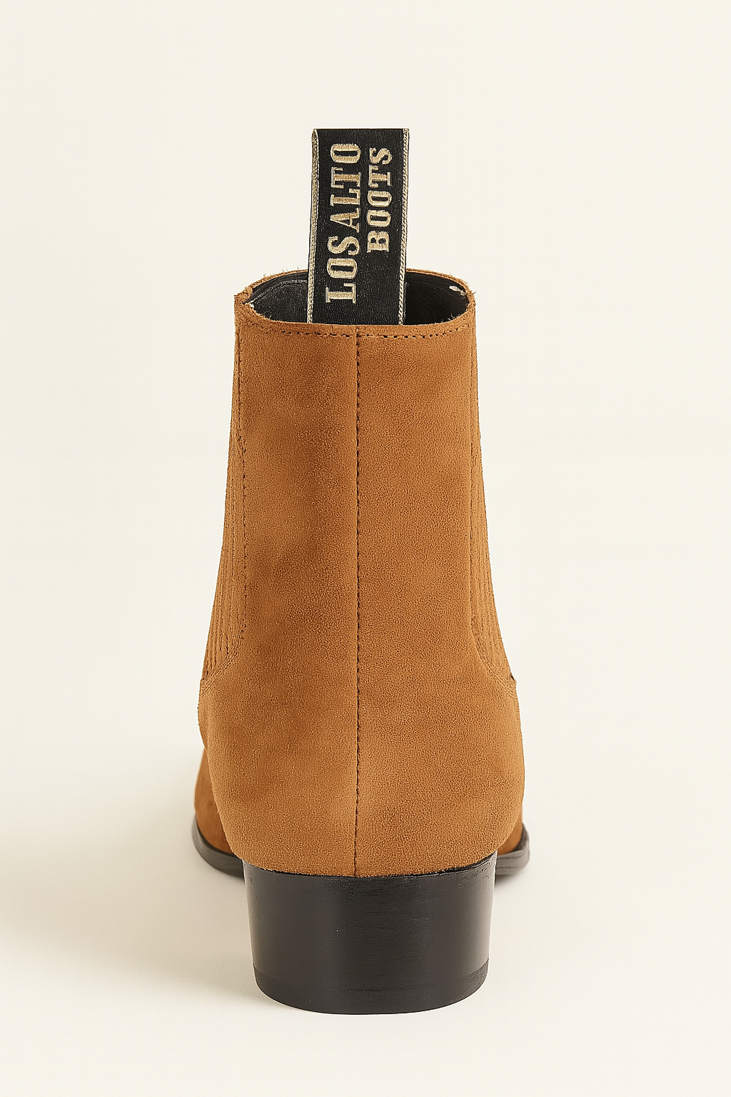 Camel Los Altos Boots Men's Charro Botin Short Ankle Suede Boots