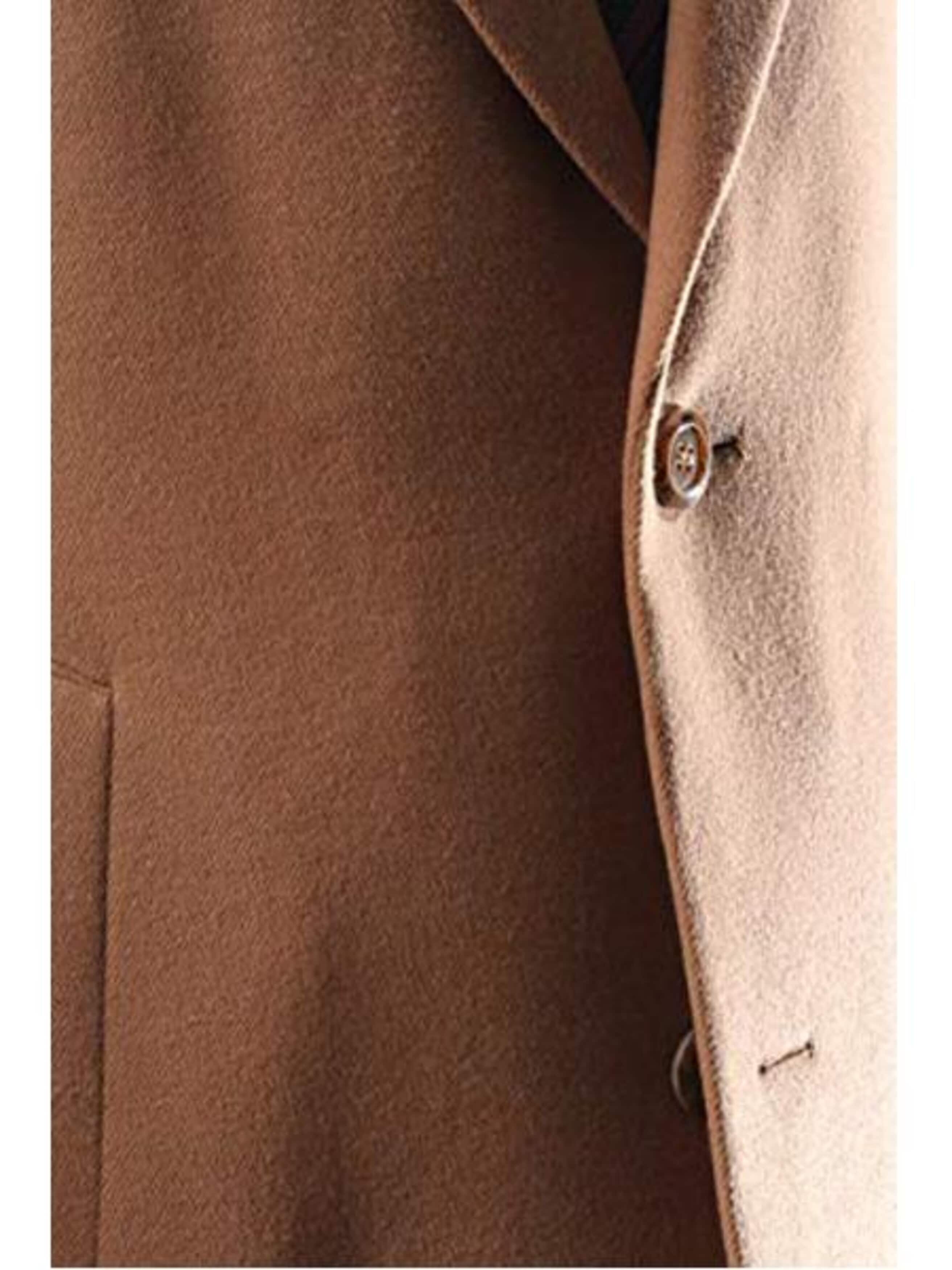 Caravelli Camel Men's Long Topcoat, 3/4 Length