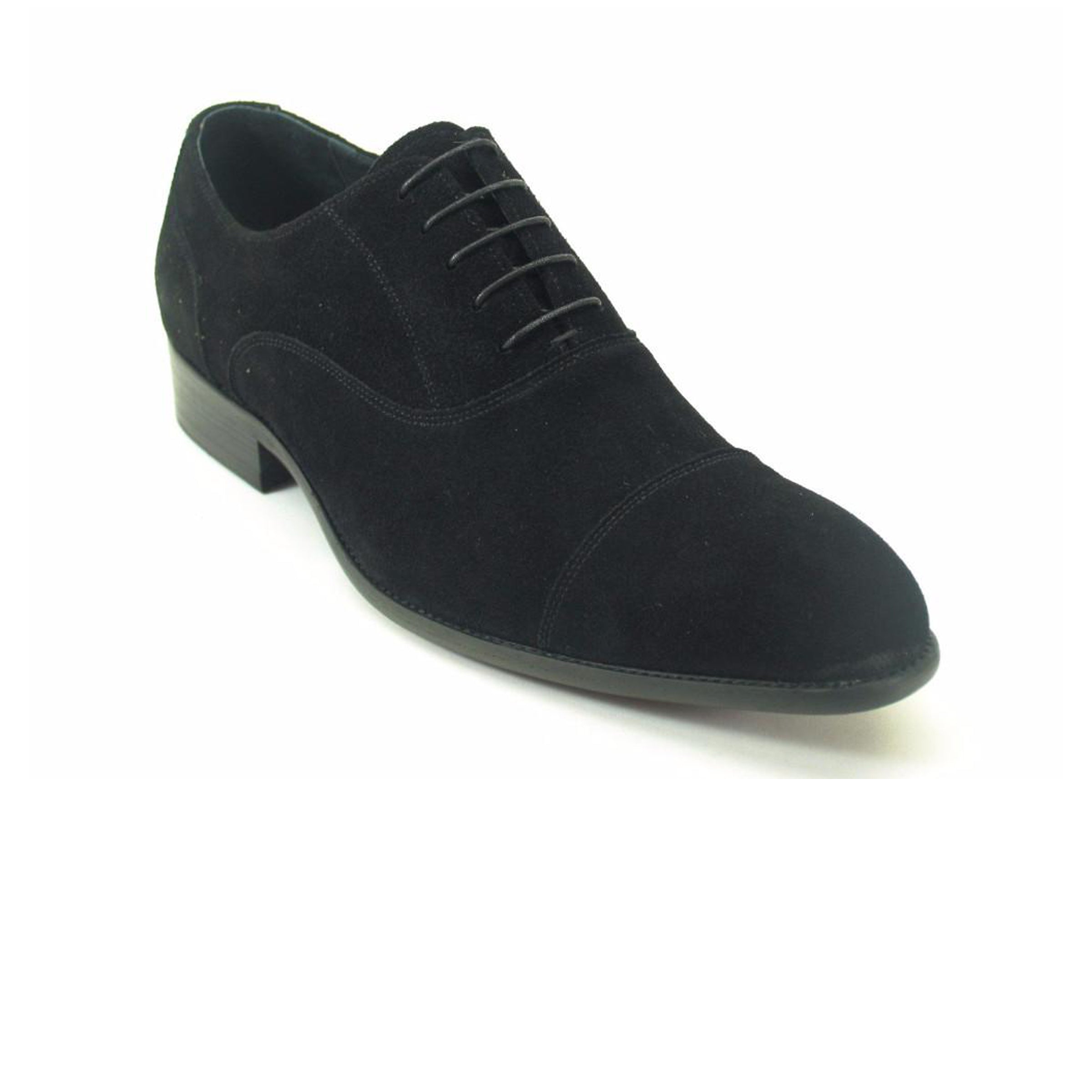 Carrucci Cap Toe Suede Lace-up Shoe