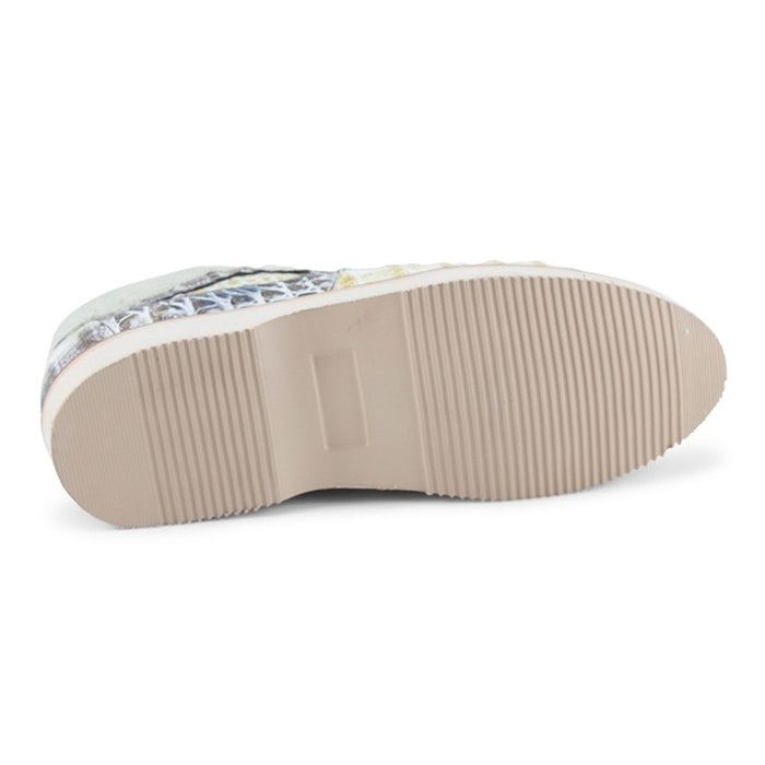 Los Altos Crocodile Shoes - Natural Genuine All-Over