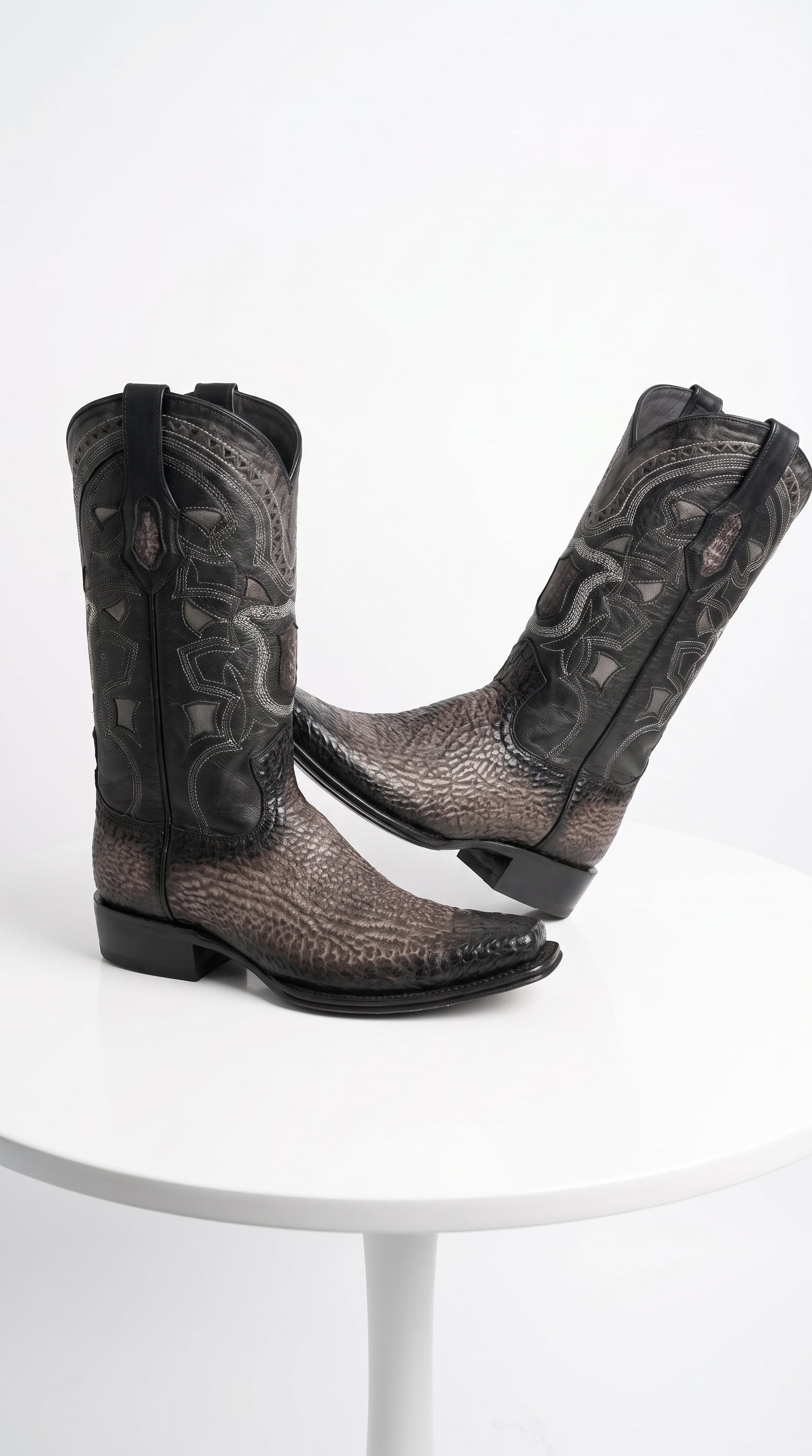 mens grey dress boots Los Altos With a cushioned insole