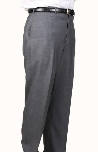 Mens Pleated Dress Pants Medium Charcoal Somerset Pleated Trouser unhemmed unfinished bottom