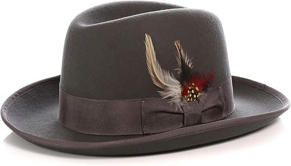 Premium Godfather Homburg Hat for Men