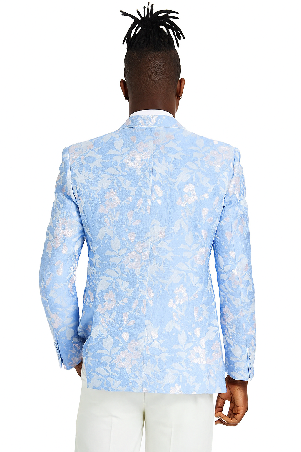 Slim Fit Paisley Foil Tuxedo Dinner Jacket