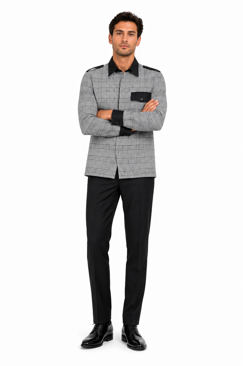 Apollo King Walk Suit with Flat Front Pants