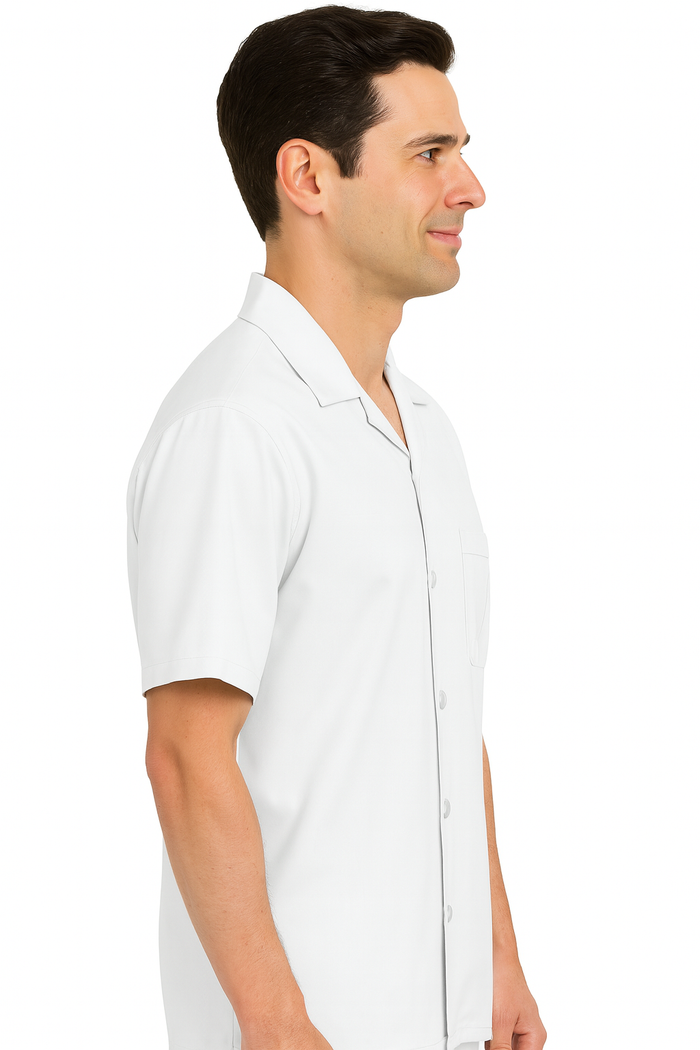 Mens Walking Suit - Big and Tall Casual Suit - White Suit Up to 6XL Pants