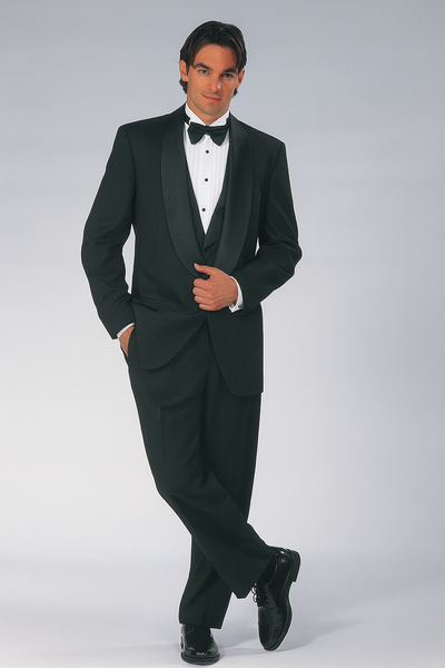 Extra Long Tuxedo Big And Tall Tuxedo Mens 1 Button Renaissance Shawl Prom Black Tuxedo