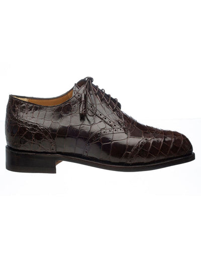 Ferrini 3673 Belly Alligator Wingtip Shoes
