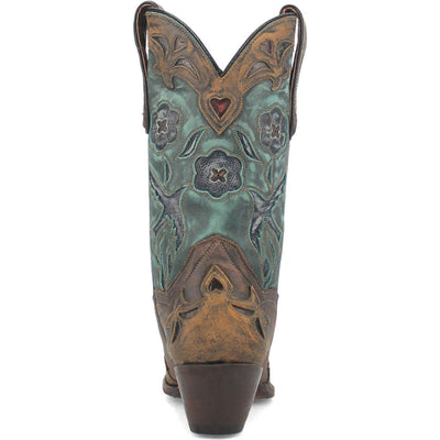 VINTAGE BLUEBIRD LEATHER BOOT