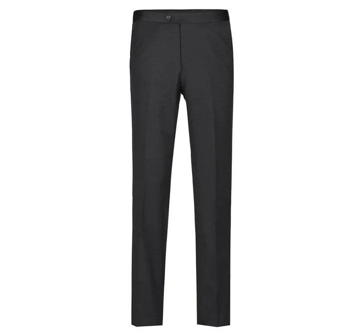 Classic Black Two Button Men's Tuxedo