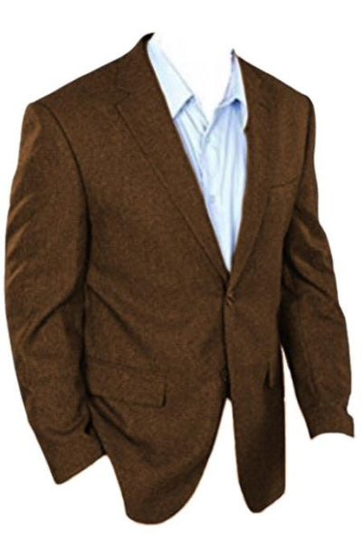 Men's Classic Fit Brown Sport Jacket