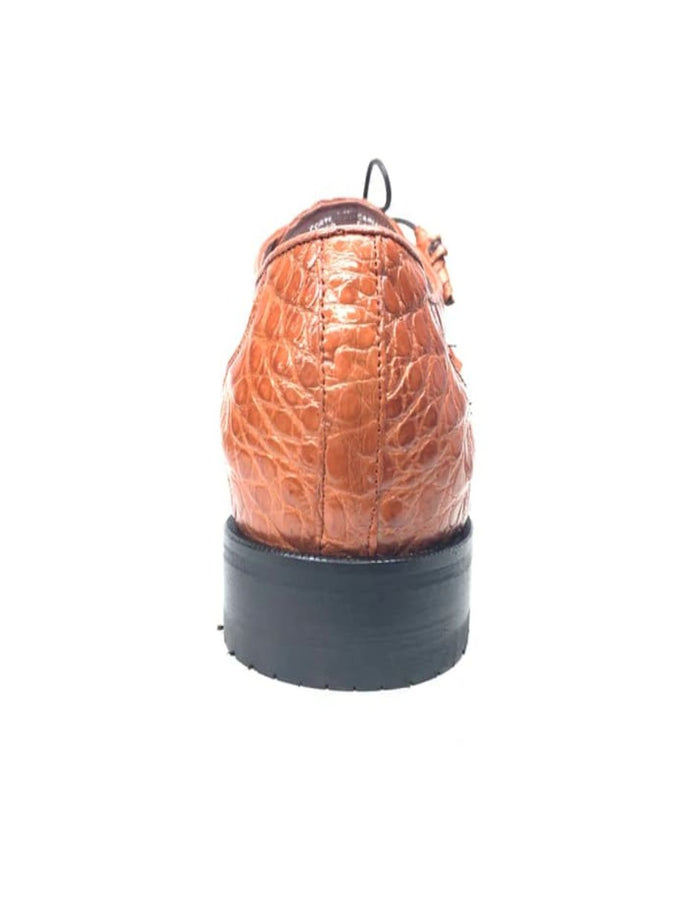 Los Altos Crocodile Lace Up Dress Shoes