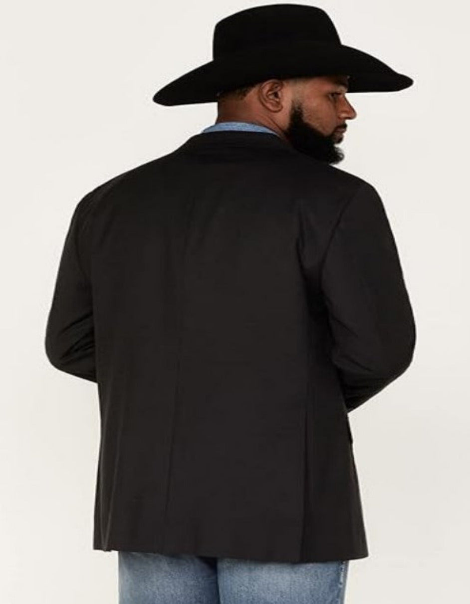 Western Cowboy Blazer for Men in Black