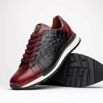 Marco Di Milano Portici Lizard Crocodile Sneakers