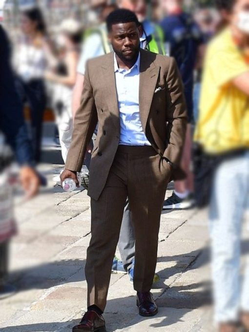 Lift 2026 Kevin Hart Brown Suit