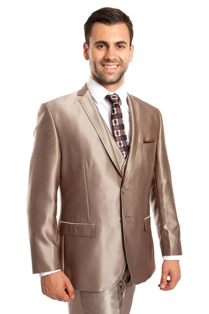 Tan Suits for Weddings and Formal Events