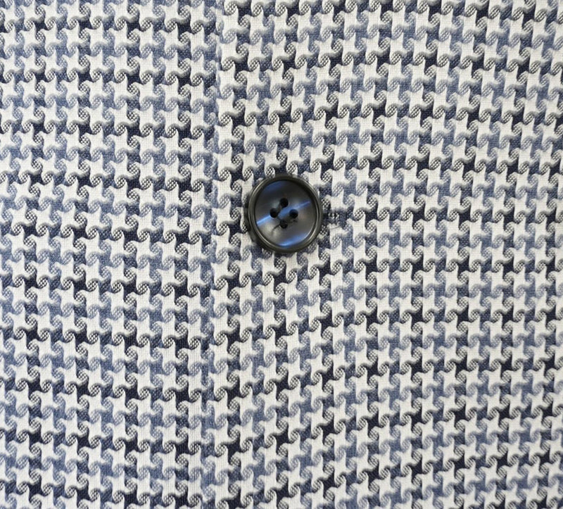 Houndstooth Double Breasted Hybrid Jacket