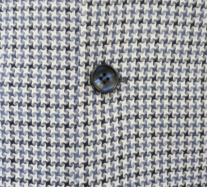 Houndstooth Double Breasted Hybrid Jacket