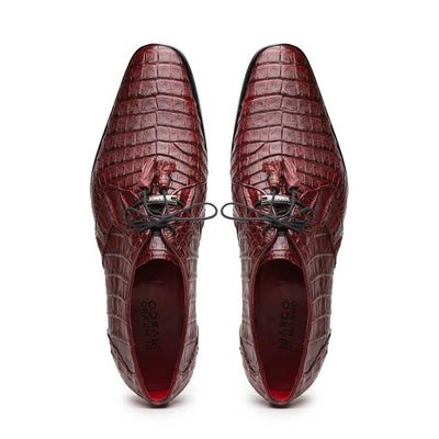 Marco Di Milano Lacio Crocodile Derby Oxfords