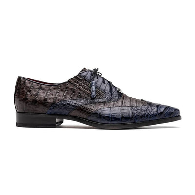 Luciano Exotic Crocodile Wingtip Oxfords
