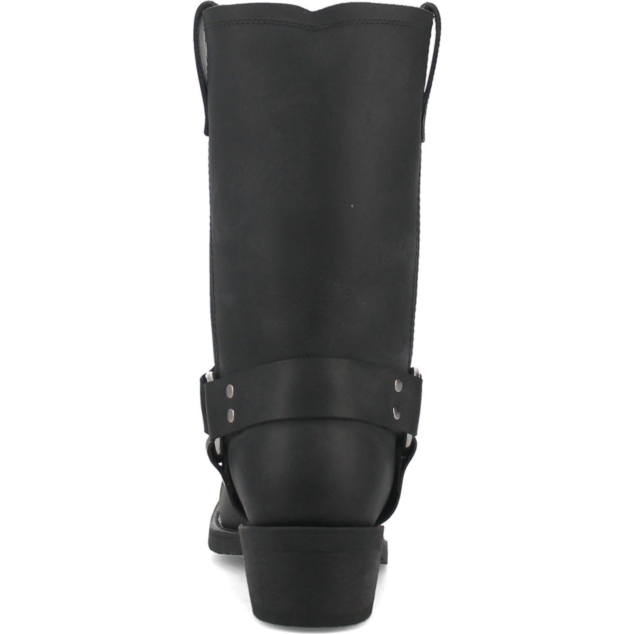 Dingo Black Oil Resistant Biker Boot for Men