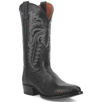 Winston Black Lizard Western Boot by Dan Post