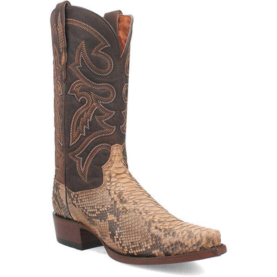 Men's Python Snip Toe Western Boots by Dan Post