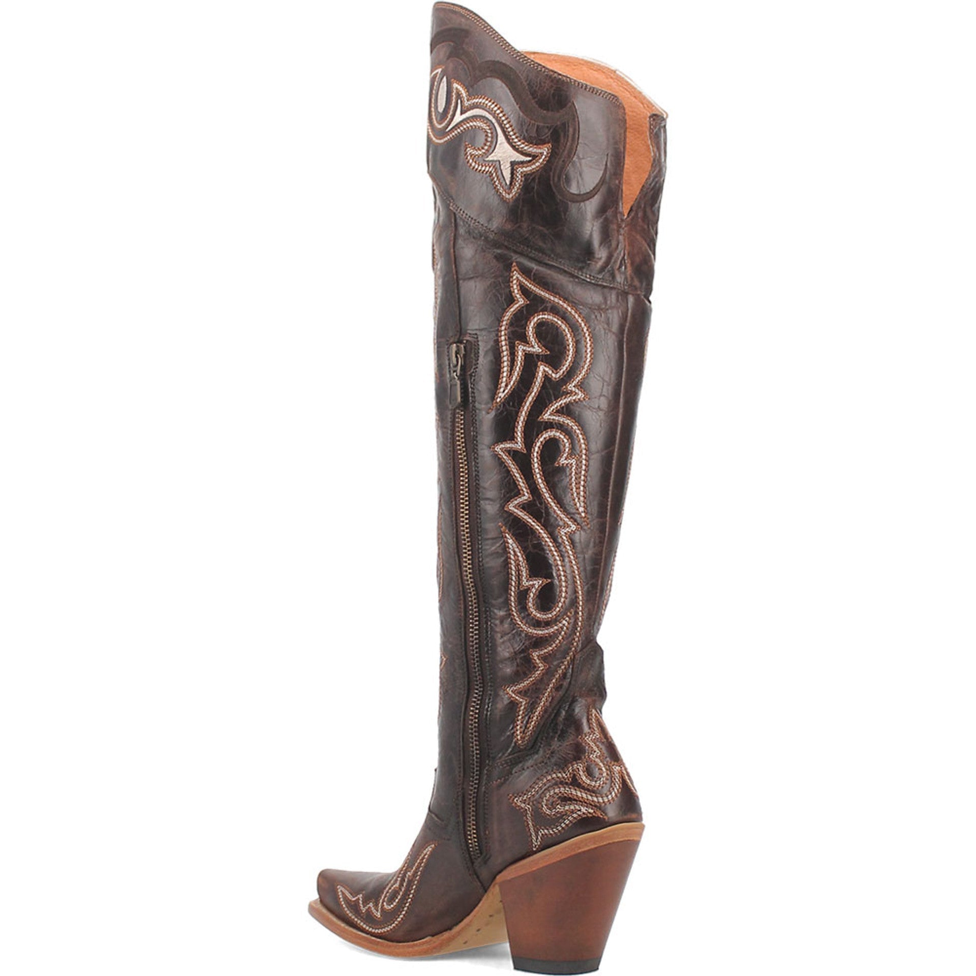 Dan Post Kommotion Chocolate Leather Boots for Women