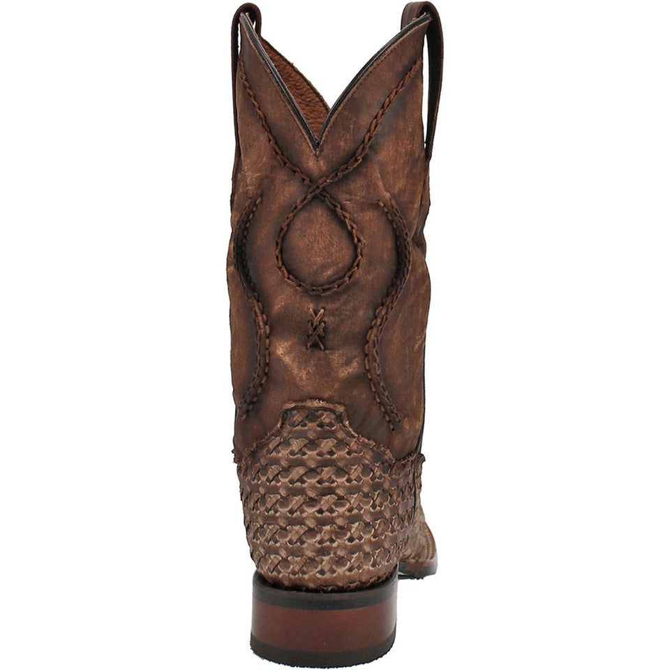 Dan Post Stanley Tan Square Toe Leather Boot