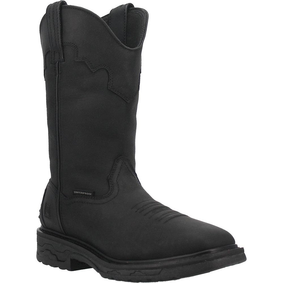 Blayde Waterproof Black Square Toe Boot by Dan Post
