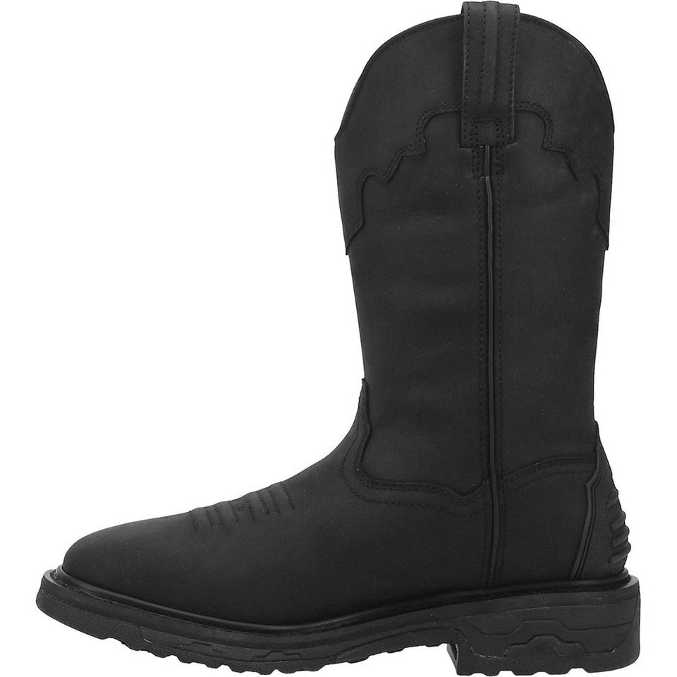 Blayde Waterproof Black Square Toe Boot by Dan Post