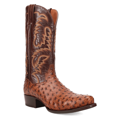 Dan Post Marco Ostrich Boot - Full Quill Luxury