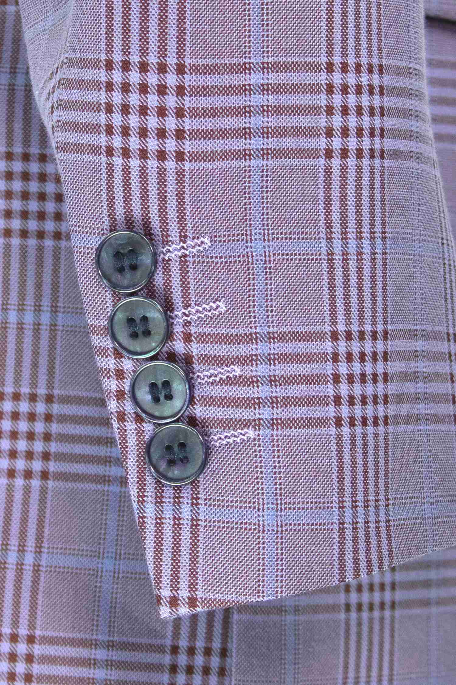 Alexander Light Purple Double Breasted 2 Piece Suit