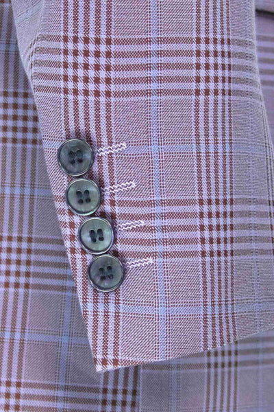 Alexander Light Purple Double Breasted 2 Piece Suit