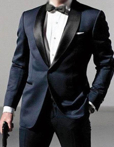 Navy Tuxedo Inspired by Daniel Craig