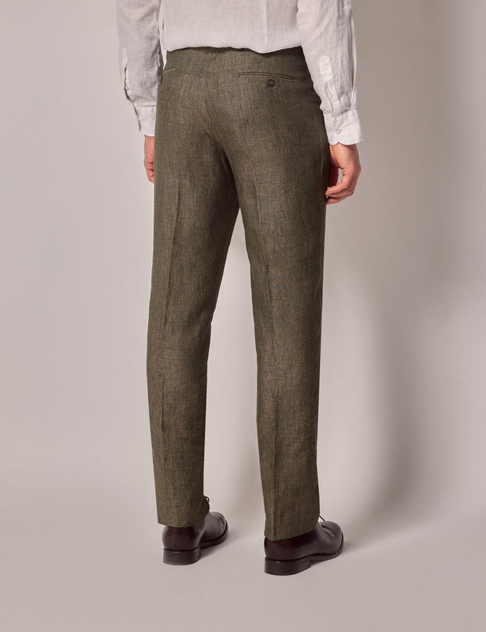 Dark Green Beach Wedding Suit for Men