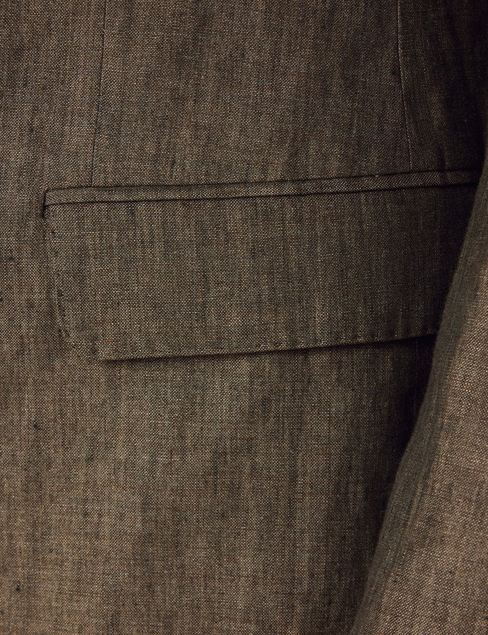 Men's Dark Green Suit - Beach Wedding