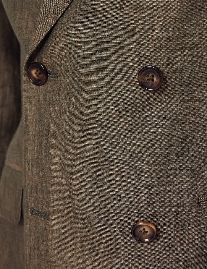 Men's Dark Green Suit - Beach Wedding