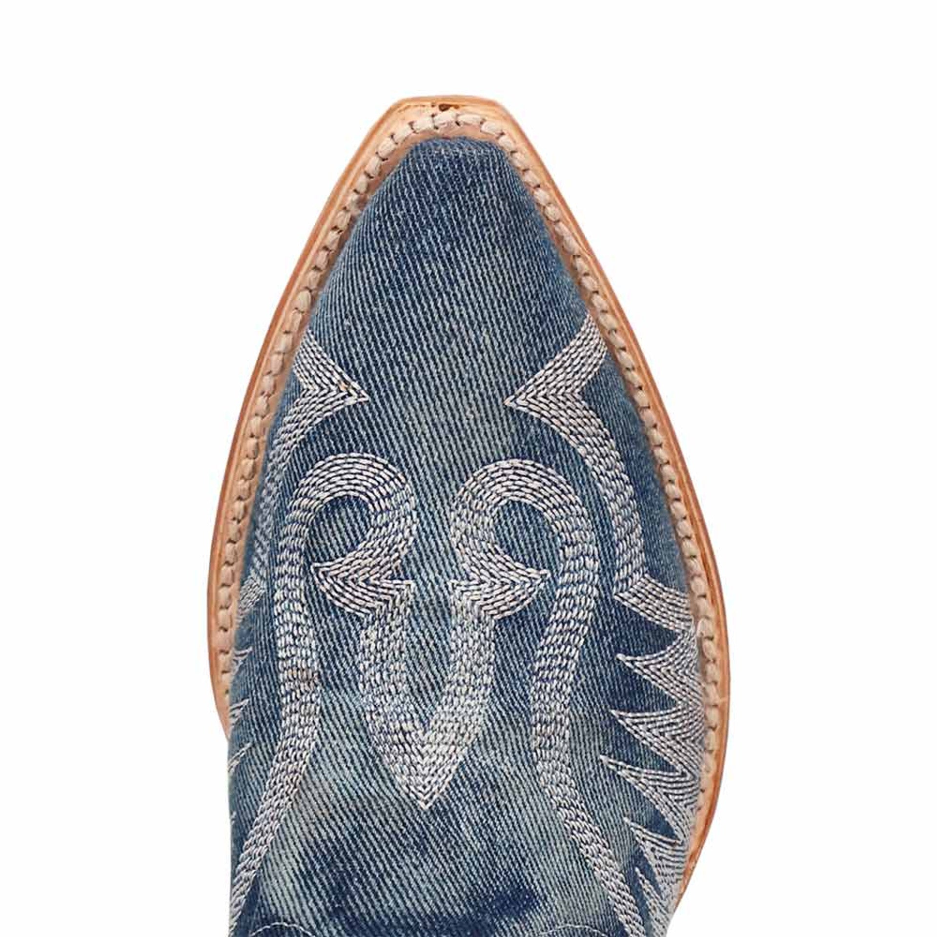 Dan Post Denim Darlin Snip Toe Boots for Women