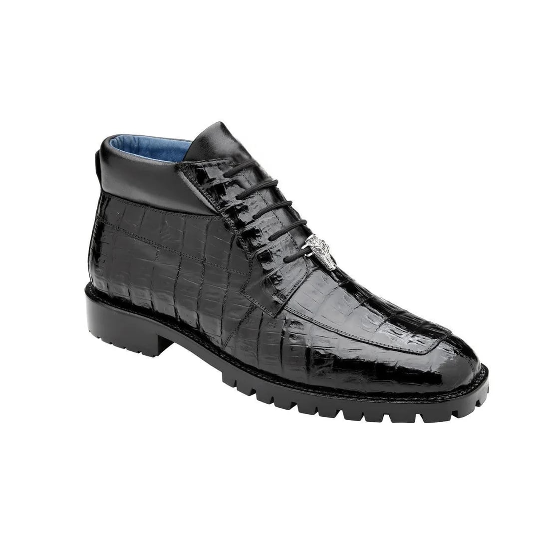 Belvedere Gallardo Caiman Crocodile Derby Boots
