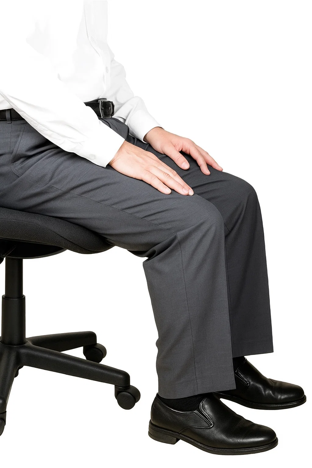 Cambridge Somerset Double-Pleated Slacks / Dress Pants Trouser unhemmed unfinished bottom