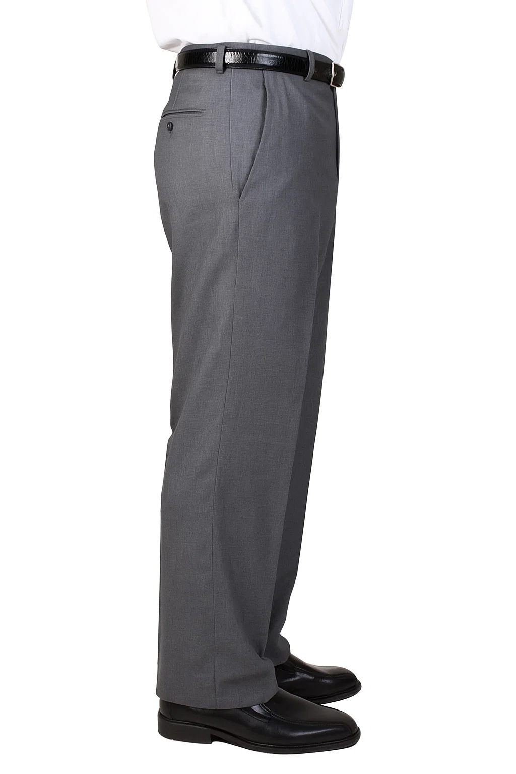 Cambridge Somerset Double-Pleated Slacks / Dress Pants Trouser unhemmed unfinished bottom