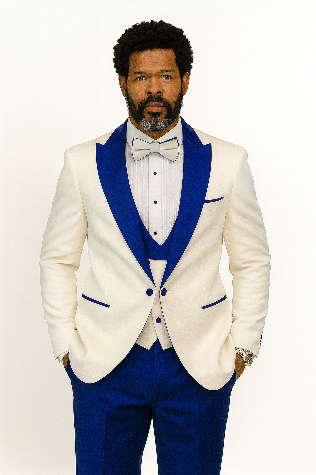 Paisley Peak Lapel Tuxedo Jacket Set