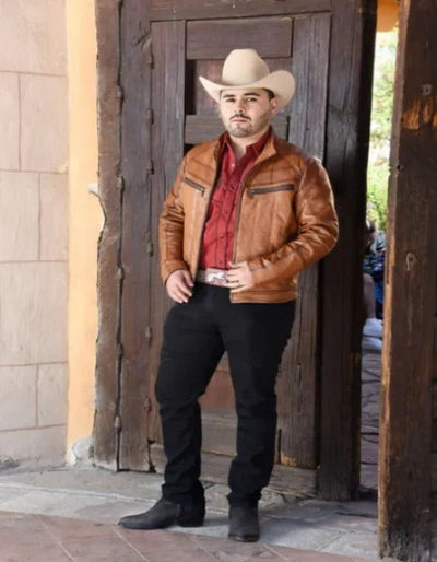 Original Honey Leather Western Jacket